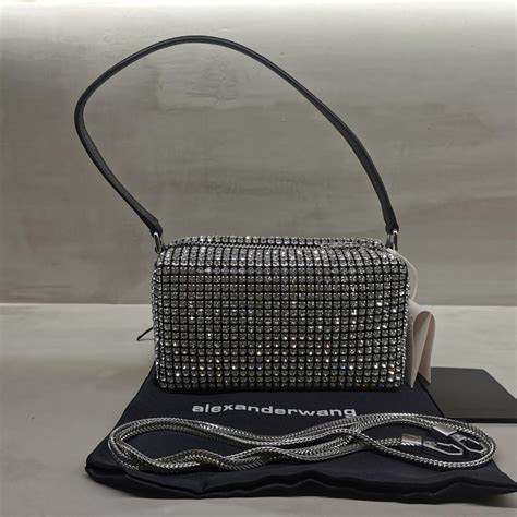 alexander wang rhinestone bag dupe|alexander wang rhinestone bag medium.